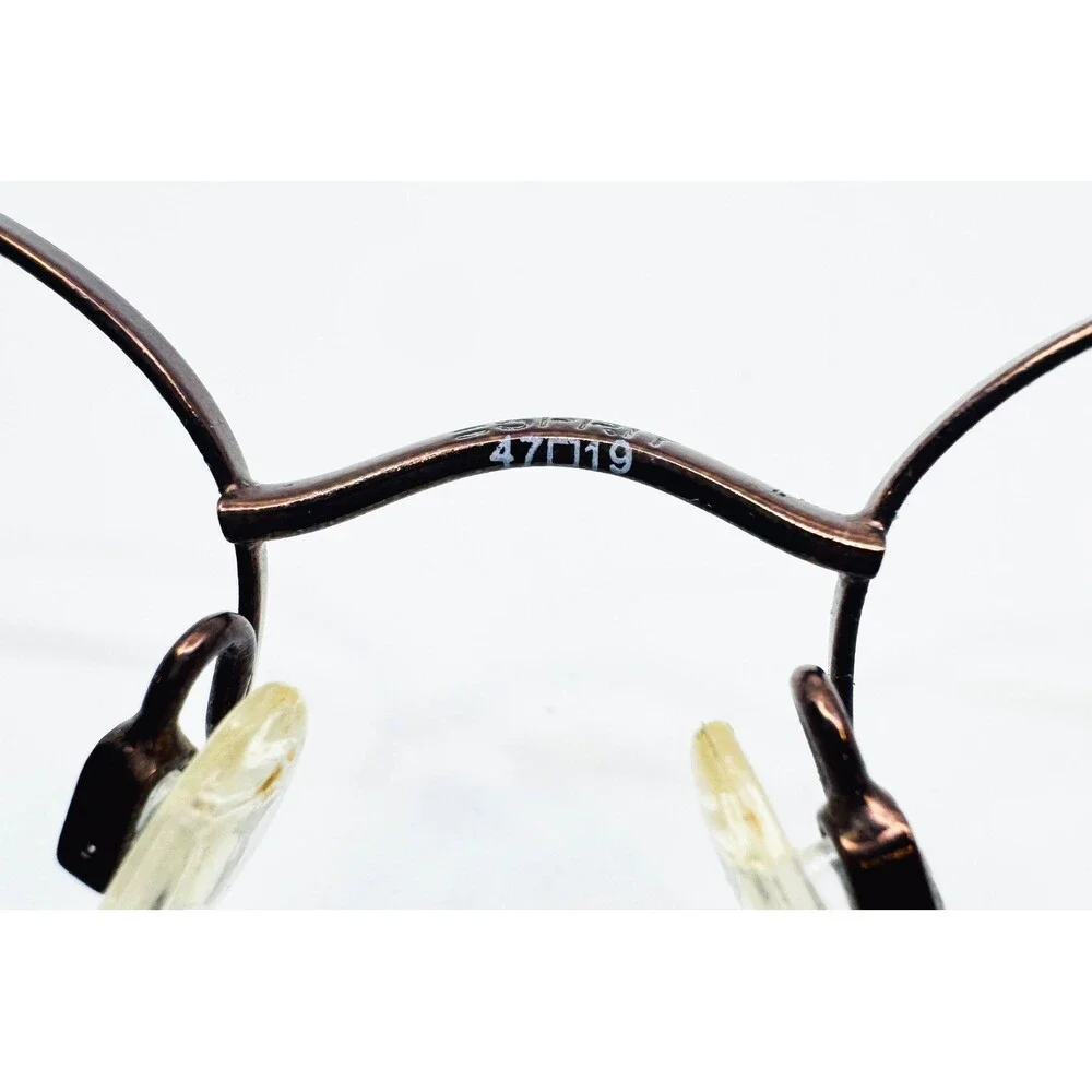 Esprit Eyeglasses Frames Womens Brown Oval ET17390 47-19-135